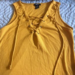Yellow Tank Top